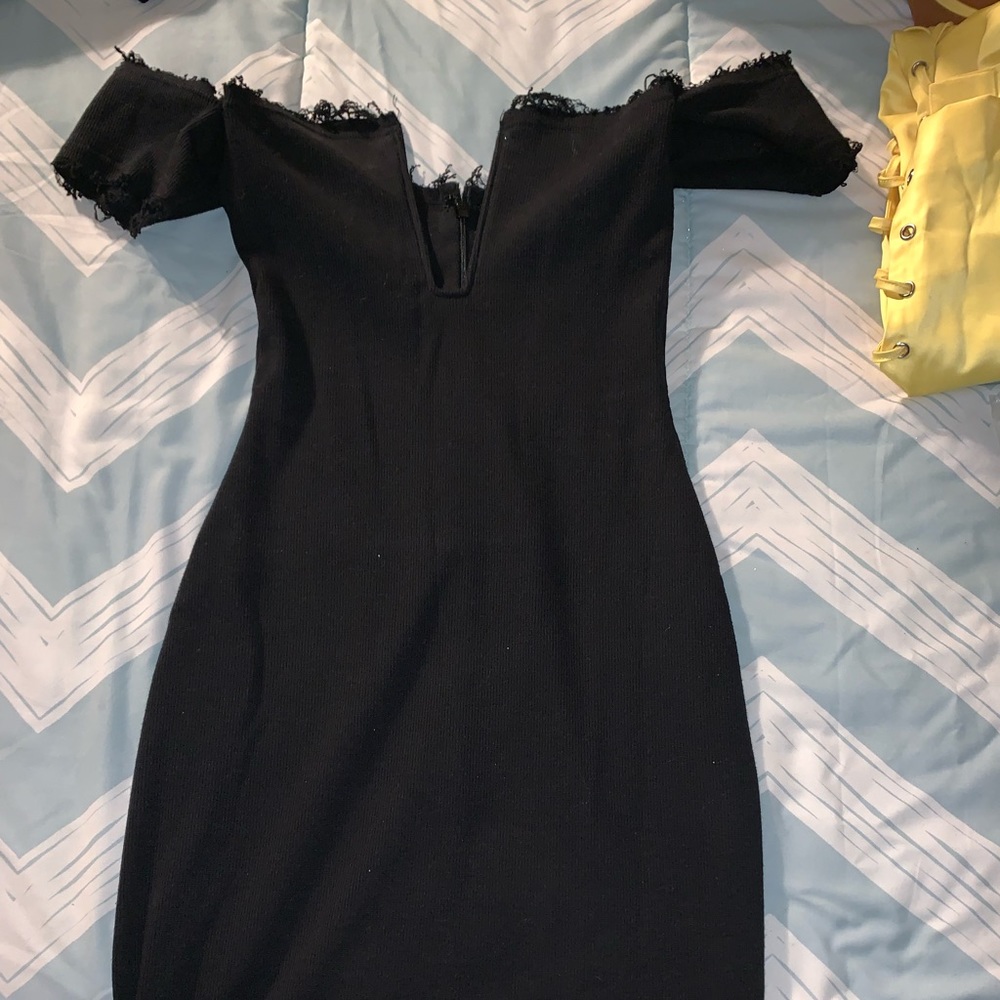 Mistress rocks black dress